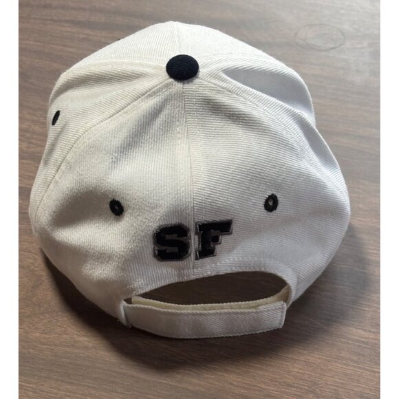 San Francisco Embroidered White Baseball Cap With Adjustable Cap USA Acr… - Picture 3 of 8